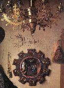 EYCK, Jan van Portrait of Giovanni Arnolfini and his Wife (detail) sdg oil painting picture wholesale